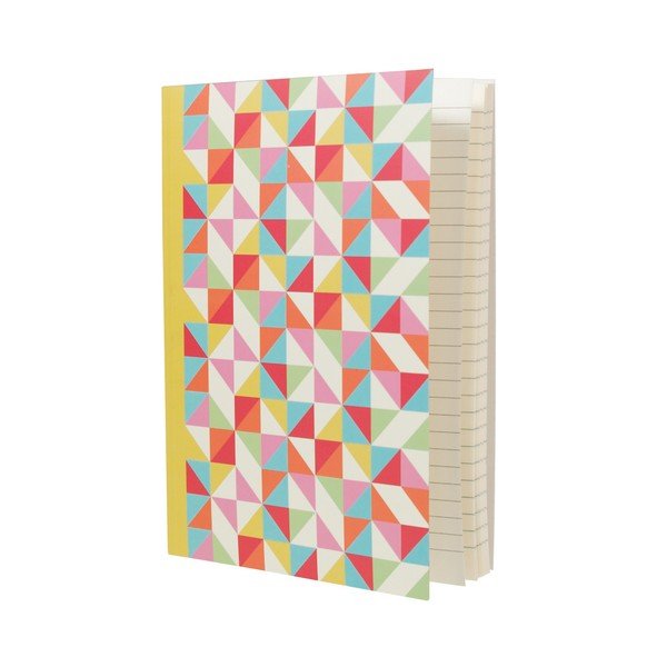 Märkmik A5 Mitmevärviline Geometric - Rex London-image-1