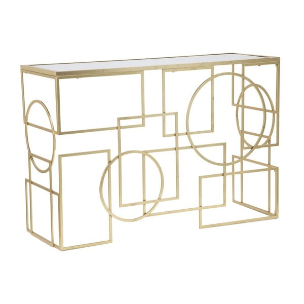 Kuldne konsoollaud 41x120 cm Marie - Mauro Ferretti-image-1