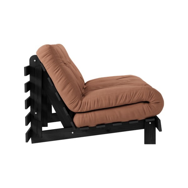 Tellisevärvi diivanvoodi 140 cm Roots Black Night - Karup Design-image-4