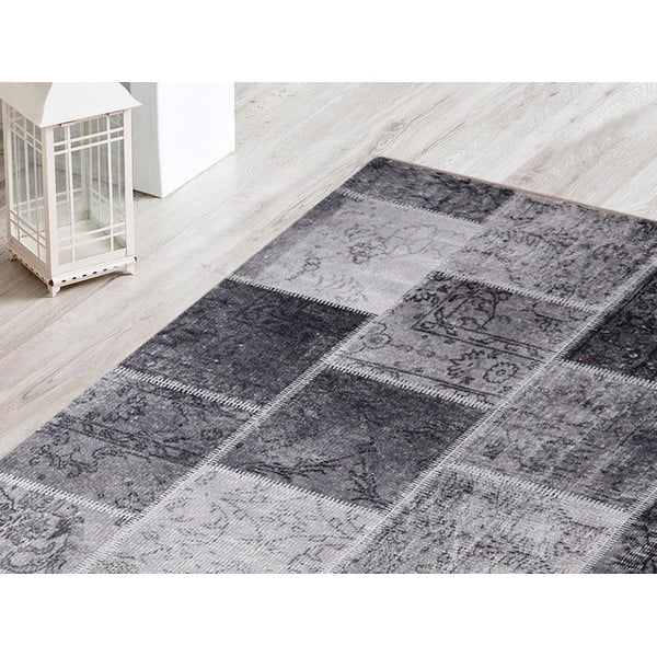 Koberec Patchwork Grey, 80x120 cm-image-2
