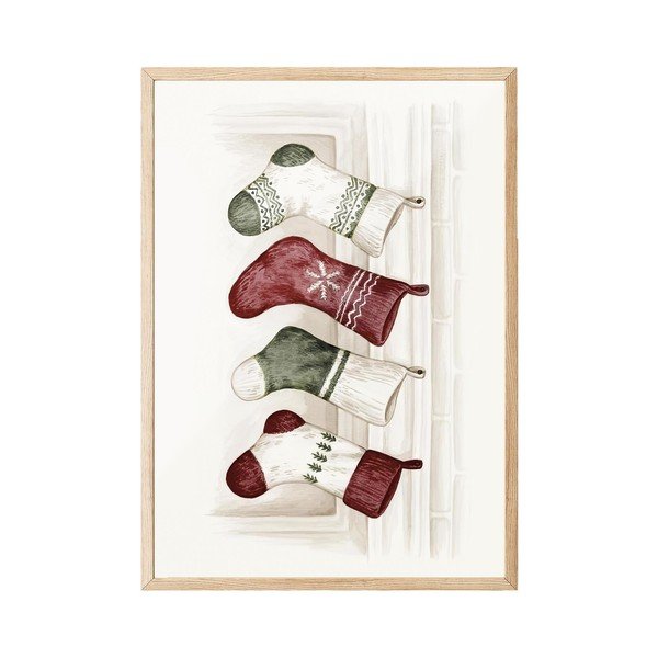 Trükitud pilt raamiga 30x40 cm - Wallity