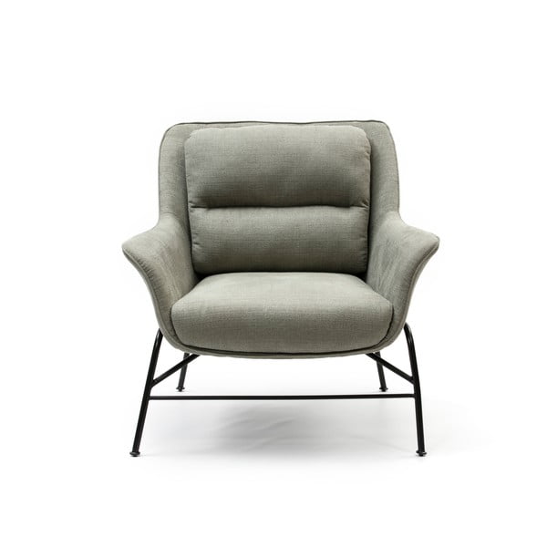 Rohelise halli värvi tugitool Sadira - Teulat-image-2