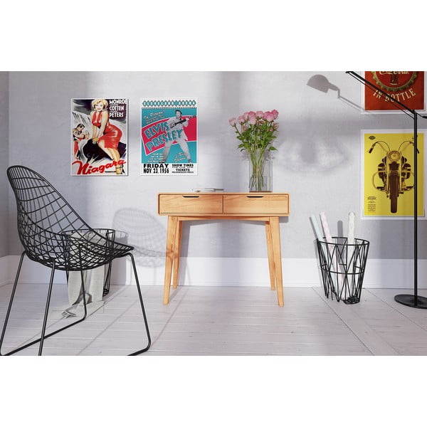 Pöögipuidust tualettlaud 90x40 cm Greg - The Beds-image-3