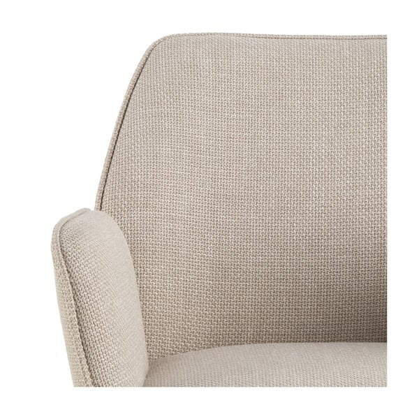 Beež reguleeritava kõrgusega/käetugedega baaritool (istme kõrgus 85 cm) Glenda - Actona-image-4