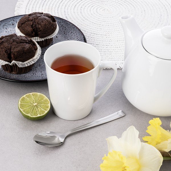 24-osaline hõbedane roostevabast terasest söögiriistade komplekt Bright - Orion-image-2