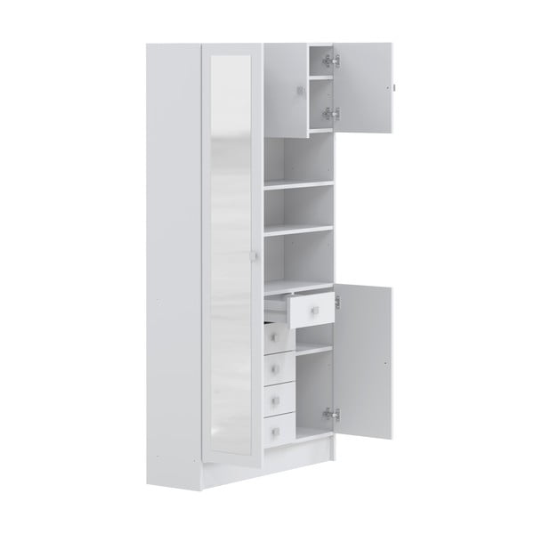 Valge vannitoakapp 90x182 cm Combi - TemaHome-image-3