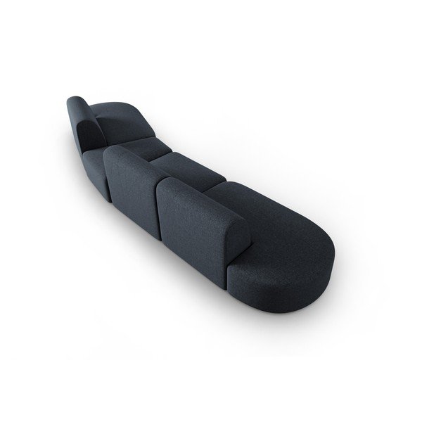 Sinine šenillist diivan (parem nurk) 428 cm Paolo - Milo Casa-image-3