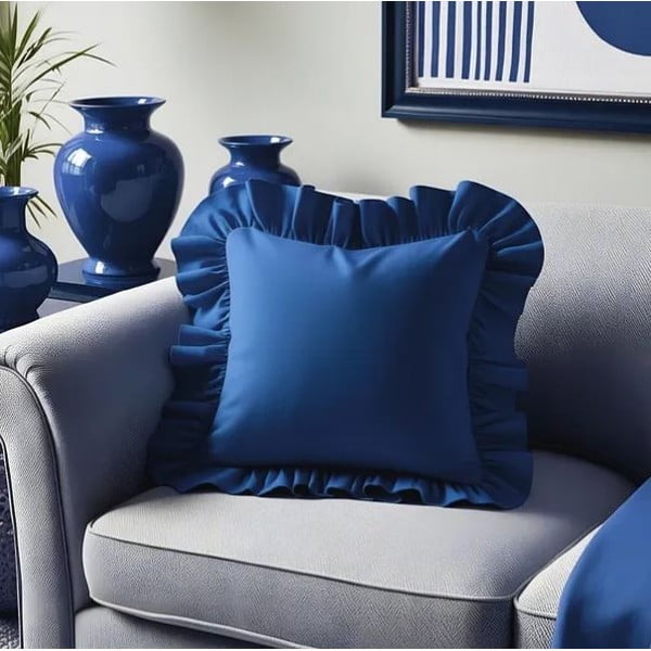 Puuvillaseguga padjakate 40x40 cm Ruffled - Mila Home-image-3