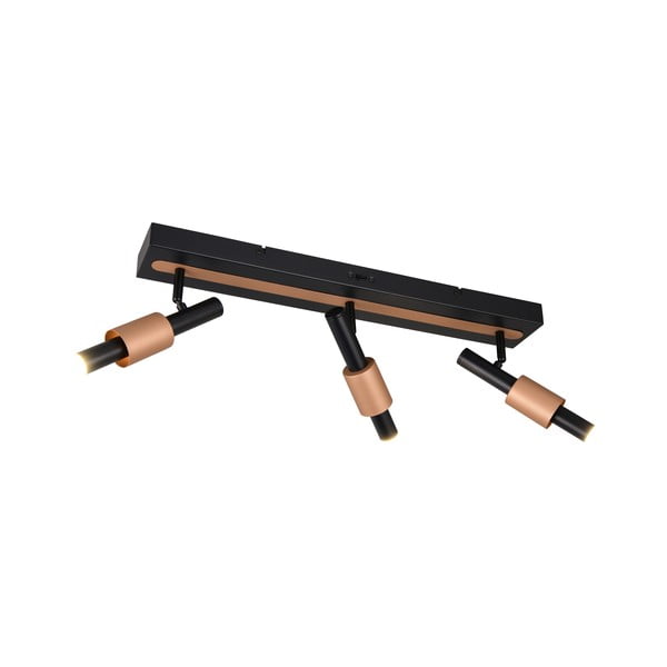 Must/pronks LED-kohtvalgusti 20,5x63 cm Ikaris - Trio Select-image-2