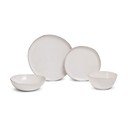 Kivikeraamikast sööginõude komplekt, 24tk komplektis Snow Heart – Bonami Essentials