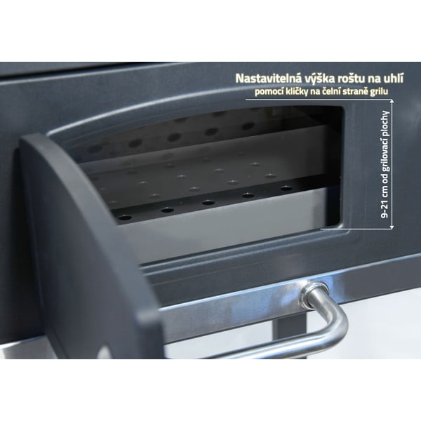 Kuninglik söegrill malmist restiga Royal Classic - Cattara-image-1