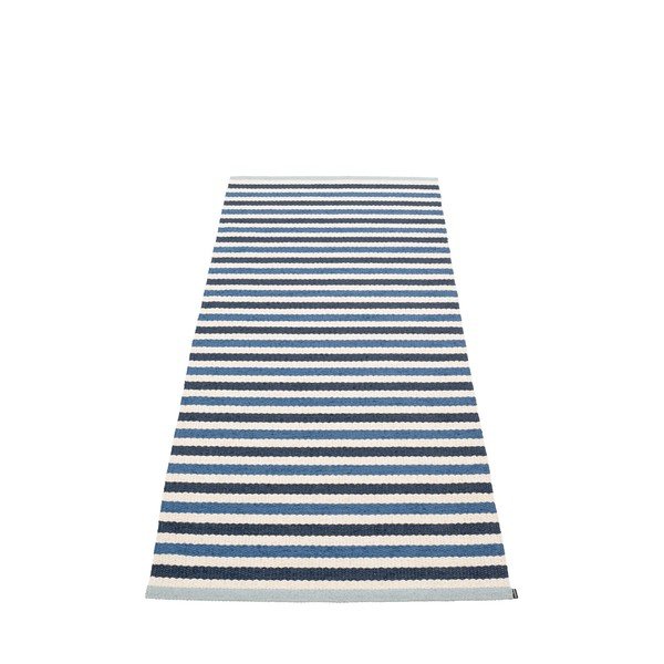 Sinine-kreem sise/välisvaip 85x200 cm Teo Denim – Pappelina