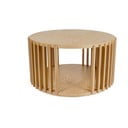 Tammepuust kohvilaud , ø 83 cm Drum - Woodman