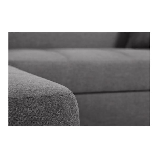 Tmavě šedá sedačka INTERIEUR DE FAMILLE PARIS Bijou, levý roh-image-2