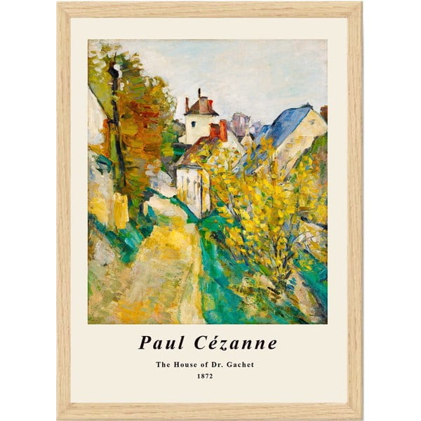 Plakat raamides 55x75 cm Paul Cézanne - Wallity