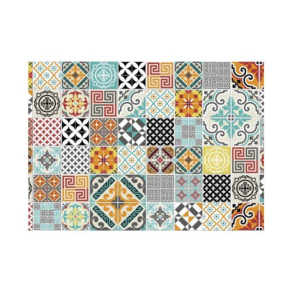 60 dekoratiivse seinakleebise komplekt , 20 x 20 cm Batista - Ambiance-image-2
