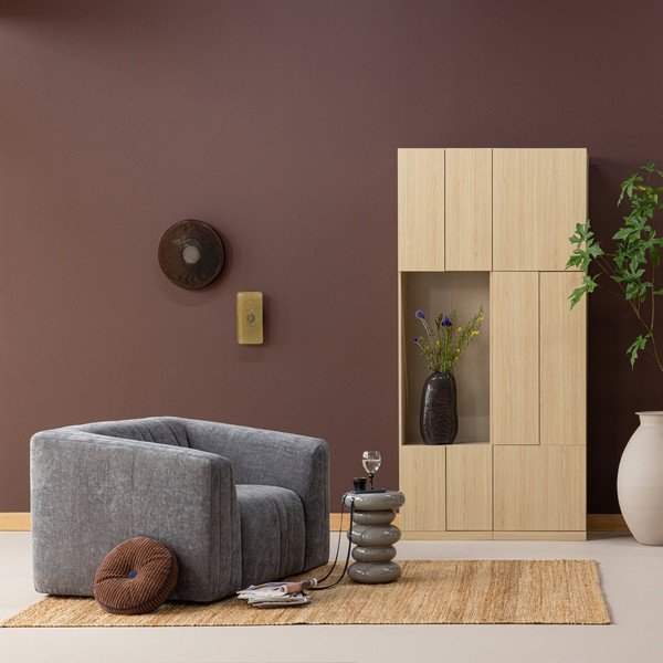 Modulaarne garderoob naturaalses värvitoonis 108x215 cm Build - WOOOD-image-1