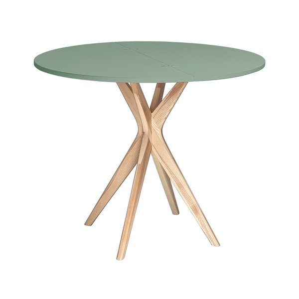 Ümmargune kokkupandav söögilaud 45x90 cm Jubi - Ragaba-image-3