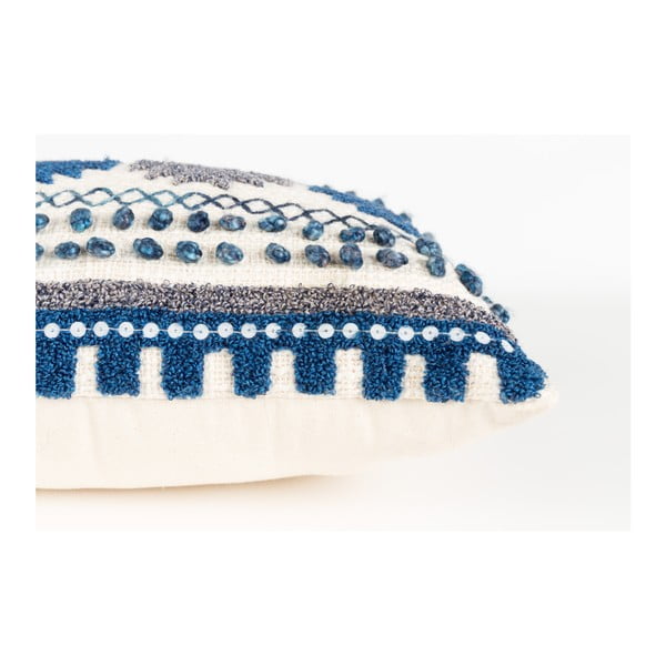 Modrý polštář s výplní Zuiver Sala, 65 x 30 cm-image-4