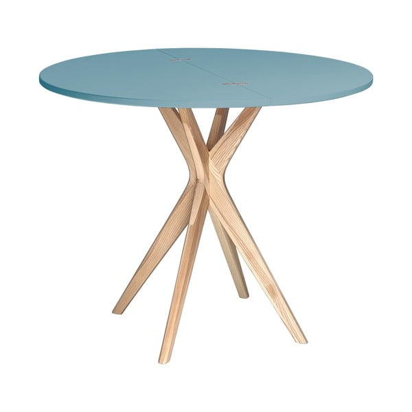 Ümmargune kokkupandav söögilaud 45x90 cm Jubi - Ragaba-image-2