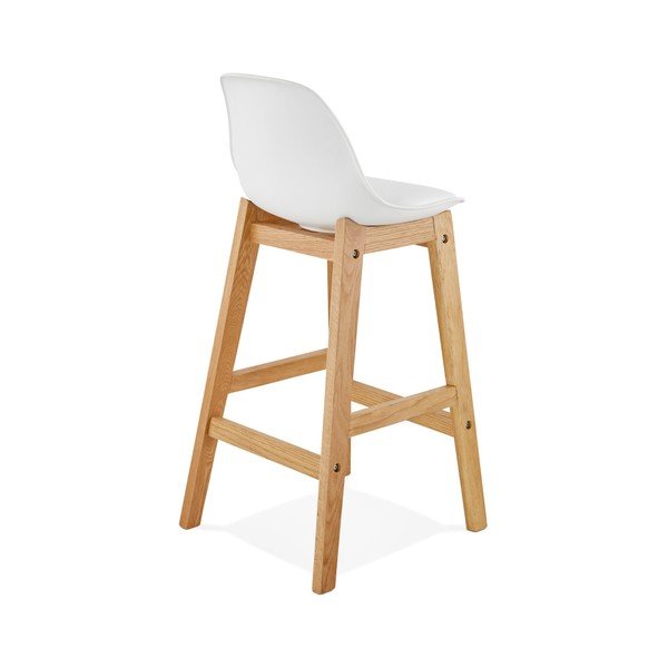 Valge baaritooli, kõrgus 86,5 cm Elody - Kokoon-image-2