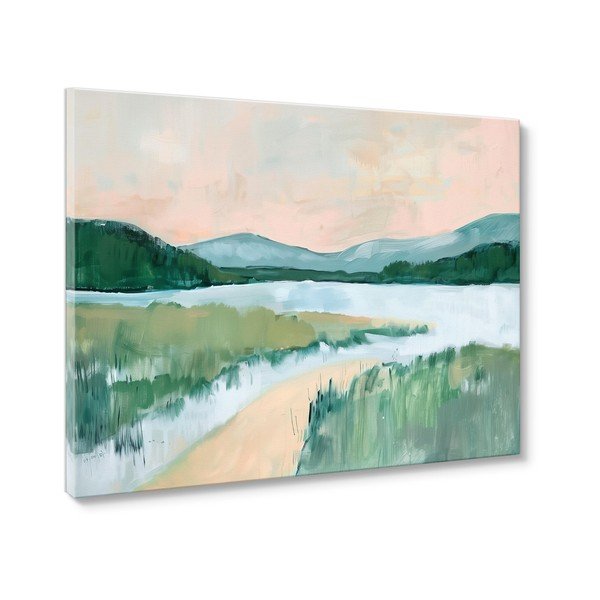 Pilt 70x100 cm Gouache Lake - Styles -image-3