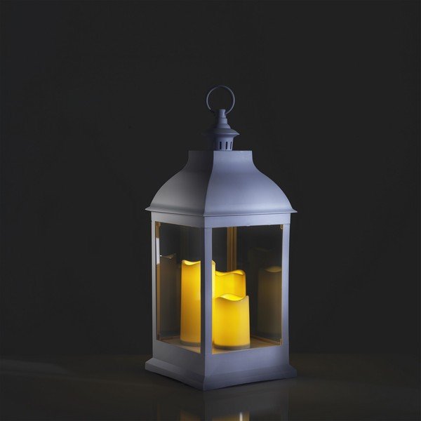 Valge LED-latern (kõrgus 54 cm) - Tomasucci-image-2