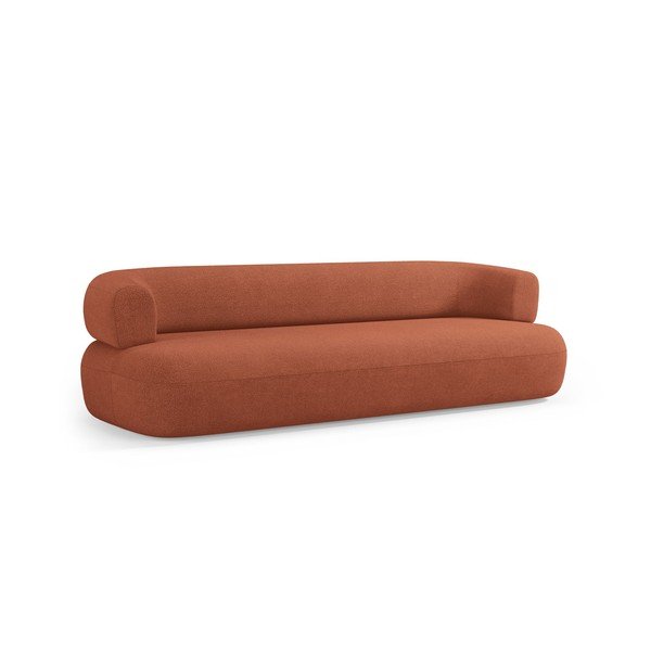 Terrakota bouclé kangast diivan 200 cm Jenny - Micadoni-image-2
