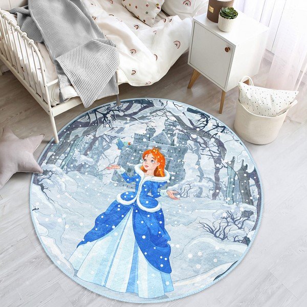 Sinine laste vaip ø 100 cm Comfort - Mila Home-image-3
