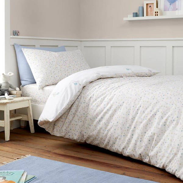 Flanell laste voodipesu 120x150 cm Balloons Spot - Bianca-image-2