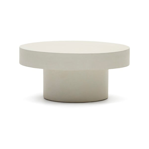 Betoonist ümmargune aia abilaud ø 66 cm Aiguablava - Kave Home-image-2