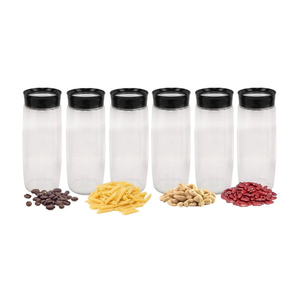 Klaasist toidupurgid 6tk komplektis - Hermia-image-2