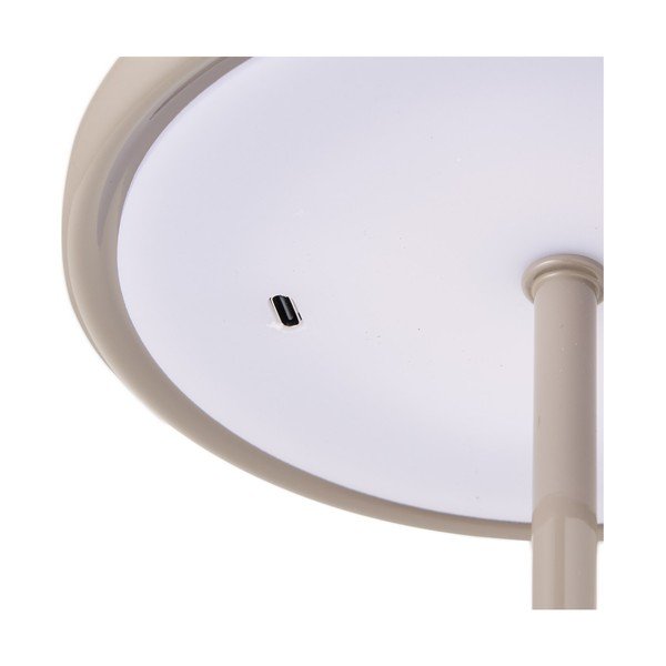 Hallikaspruun metallist LED-laualamp (kõrgus 23 cm) Margate - House Nordic-image-2