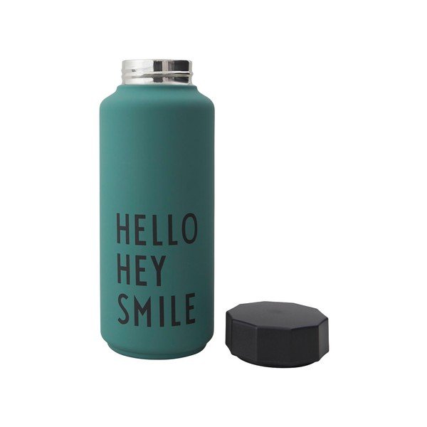 Roheline termopudel Hello, 500 ml Special - Design Letters-image-1