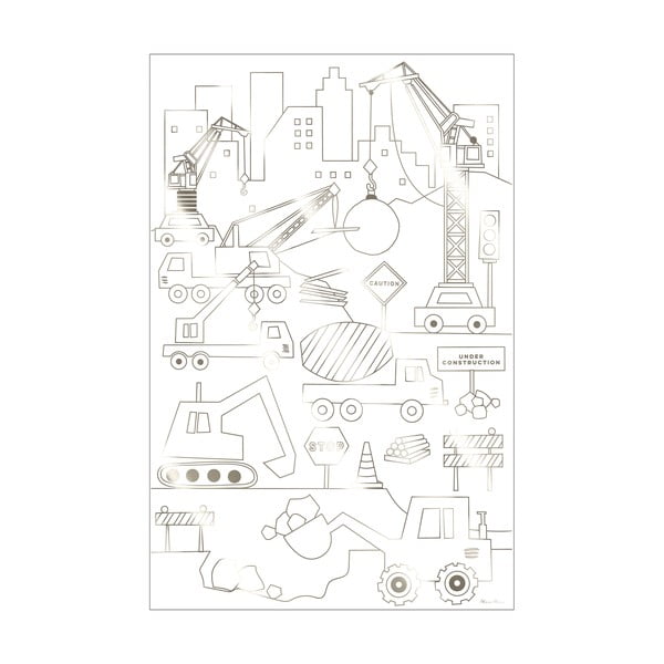 Värviraamat Construction – Meri Meri-image-2