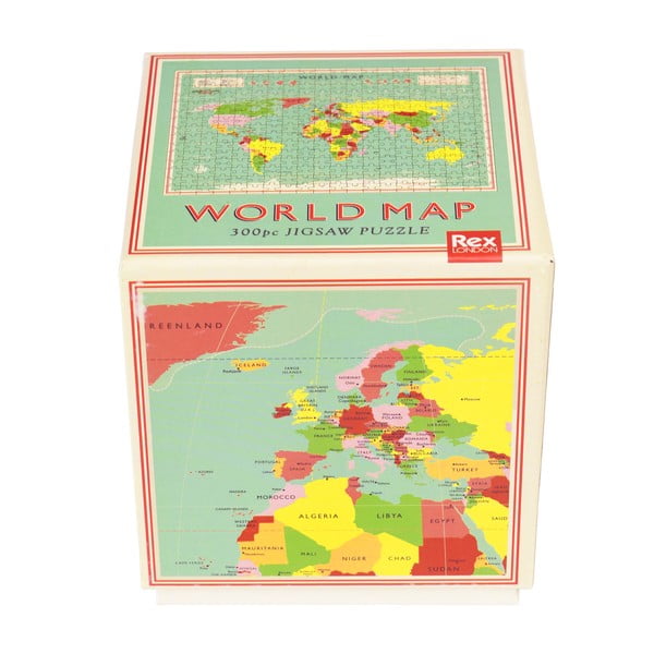 Laste puzzle World Map - Rex London-image-2