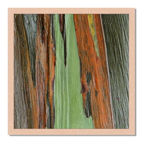 Obraz v rámu Liv Corday Provence Wood Texture, 40 x 40 cm