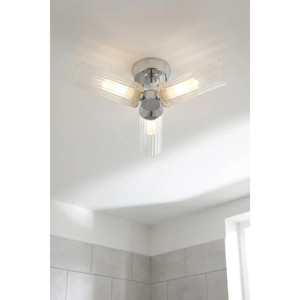 Hõbedase värvi laelamp Rimini - Markslöjd-image-1