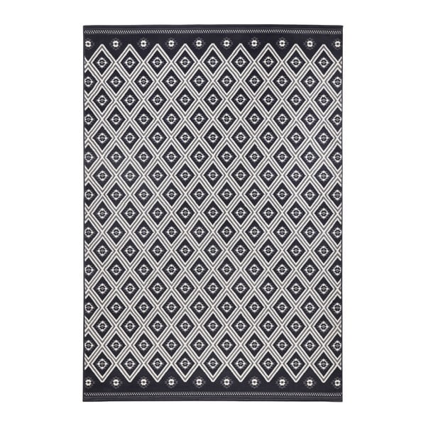 Šedočerný koberec Zala Living Draha, 70 x 140 cm