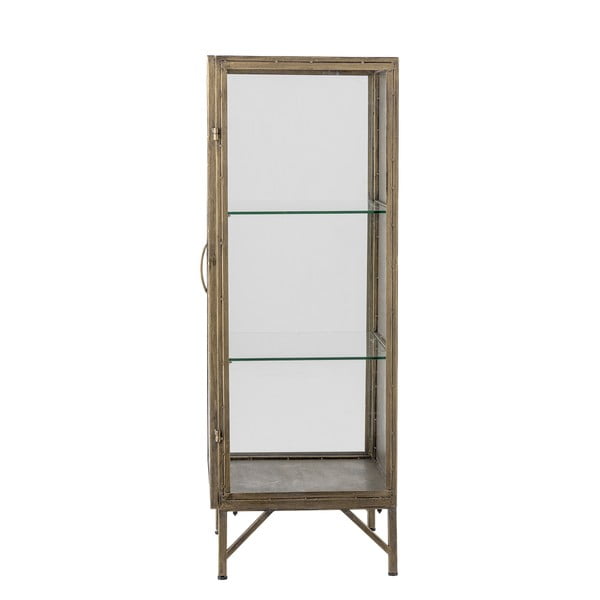 Kuldne metallist vitriinkapp 45x110x40 cm Saone - Bloomingville-image-2