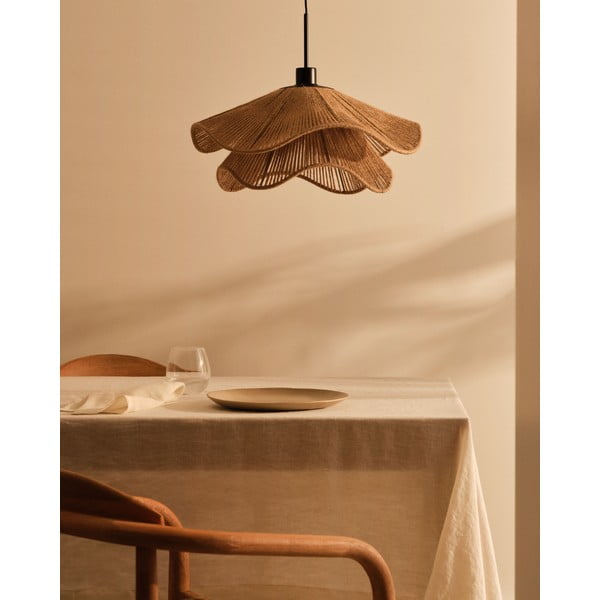 Naturaalset värvi lambivari ø 50 cm Pontos - Kave Home-image-1
