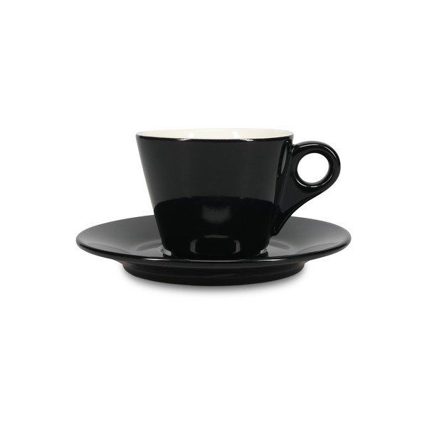 Must portselanist alustass ø 15,5 cm Barista - BonBistro-image-4