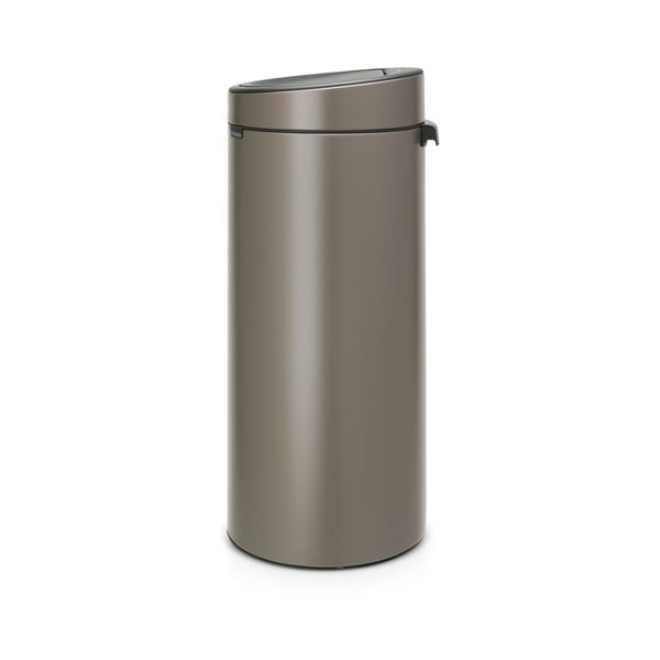 Hall terasest prügikast 30 l Touch Bin - Brabantia-image-2