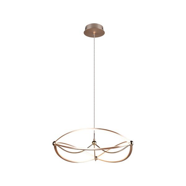 Messingivärvi hämardatav LED-rippvalgusti Charivari - Trio-image-2