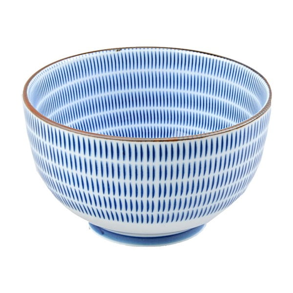 Porcelánová miska Blue Stripes, 12.8 cm