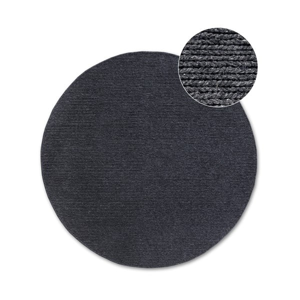 Tumehall käsitsi kootud ümmargune villane vaip ø 160 cm Francois - Villeroy&Boch