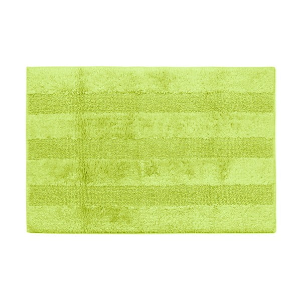 Zelená koupelnová předložka Jalouse Maison Tapis De Bain Citron Vert, 50 x 70 cm