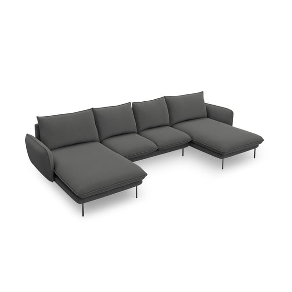 Tumehall U-kujuline diivan Vienna - Cosmopolitan Design-image-2