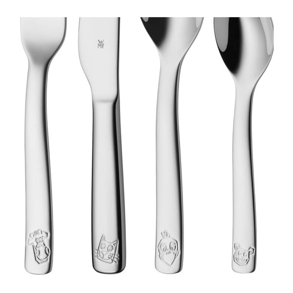 4-osaline komplekt Cromargan® roostevabast terasest söögiriistad lastele Farm - WMF-image-3