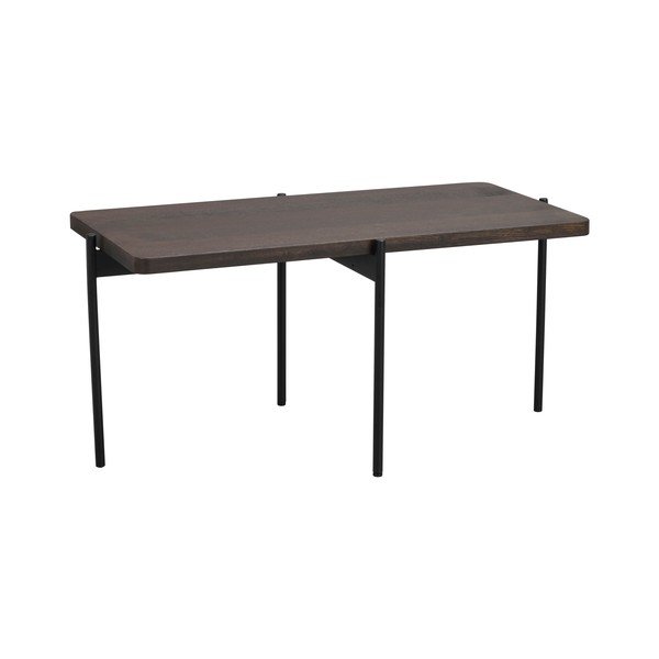 Pruunist saarepuust kohvilaud 95 x 50 cm Shelton - Rowico-image-2